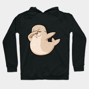 Seal at Hip Hop Dance Dab Hoodie